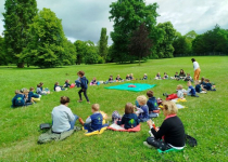 Image sortie des GS au Petit Trianon