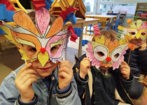 Image Nos beaux masques de Mi-Carême.