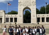 Image Les CM2A au Mémorial Escadrille La Fayette