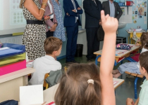 Image Visite de Monsieur le Maire .